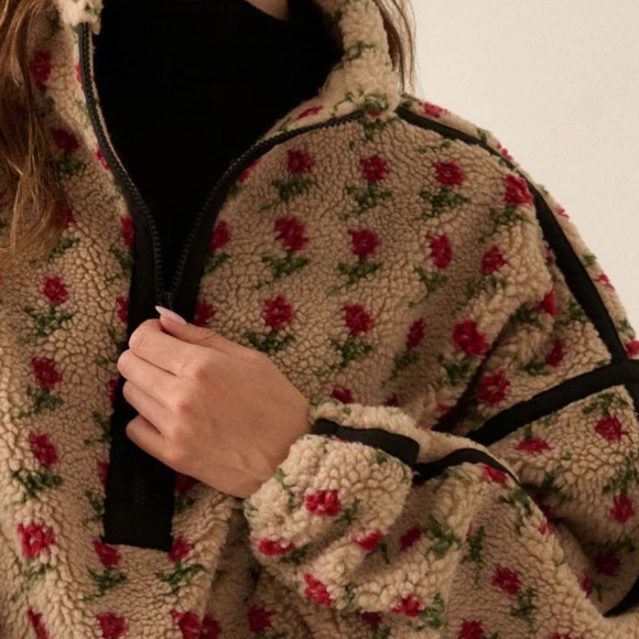 Floral Patterned Jacket/Sweater - Picture 3 of 6